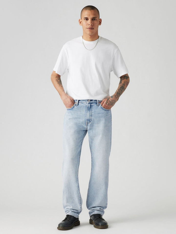 LEVI'S 555 RELAXED STRAIGHT JEAN BABY BLUE 0005