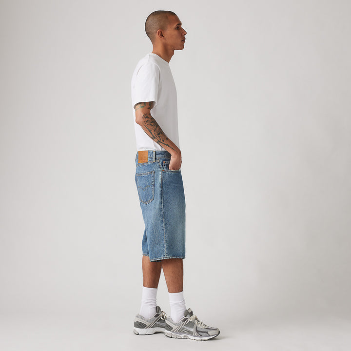LEVI'S 478 BAGGY SHORTS MY FREQUENCY 0005