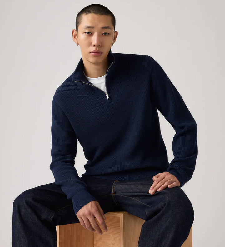 LEVI'S HM QUARTER ZIP SWEATER