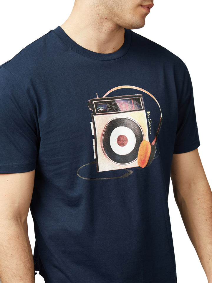 BEN SHERMAN PORTABLE RADIO TARGET TEE