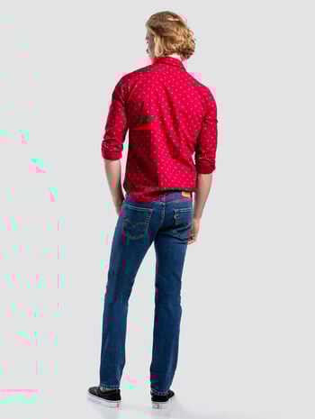 LEVI'S 511 DARK STONEWASH STRETCH 3231