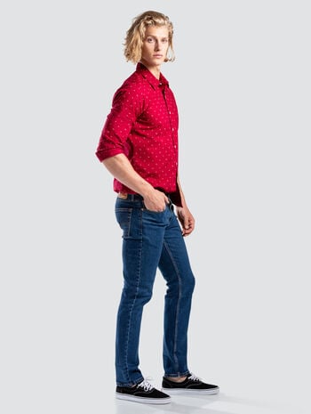 LEVI'S 511 DARK STONEWASH STRETCH 3231