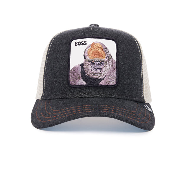 GOORIN BOSS DENIM ANIMAL TRUCKER