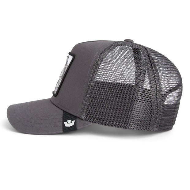 GOORIN SILVER FOX ANIMAL TRUCKER HAT