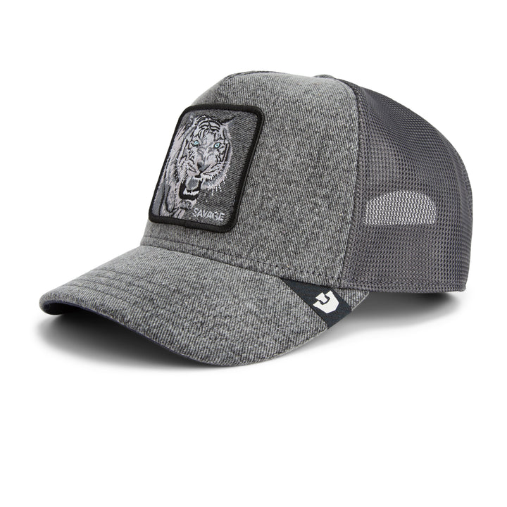 GOORIN DENIM SAVAGE ANIMAL TRUCKER HAT