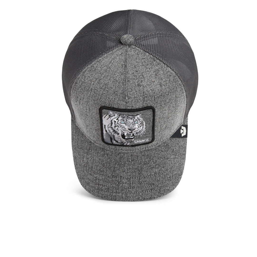 GOORIN DENIM SAVAGE ANIMAL TRUCKER HAT