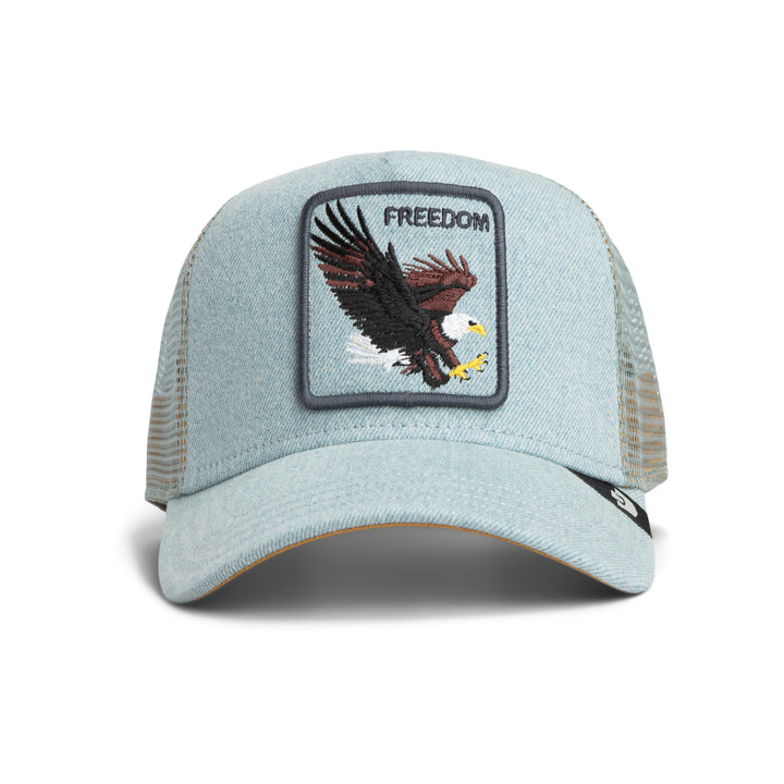 GOORIN DENIM FREEDOM ANIMAL TRUCKER HAT