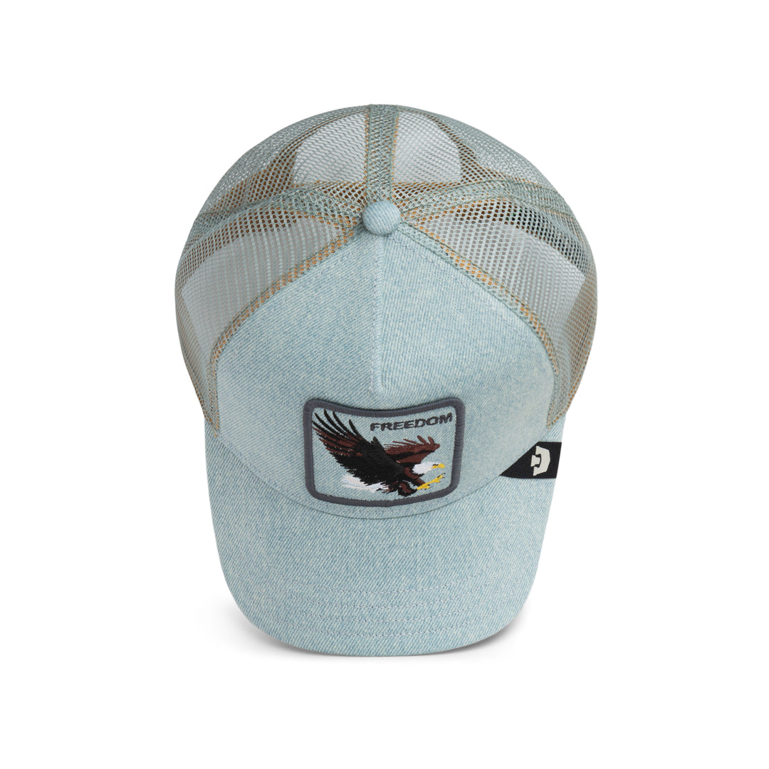 GOORIN DENIM FREEDOM ANIMAL TRUCKER HAT
