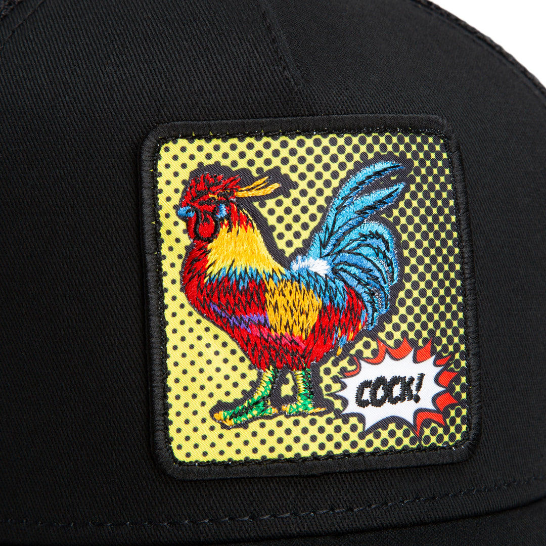 GOORIN POPART COCK ANIMAL TRUCKER HAT
