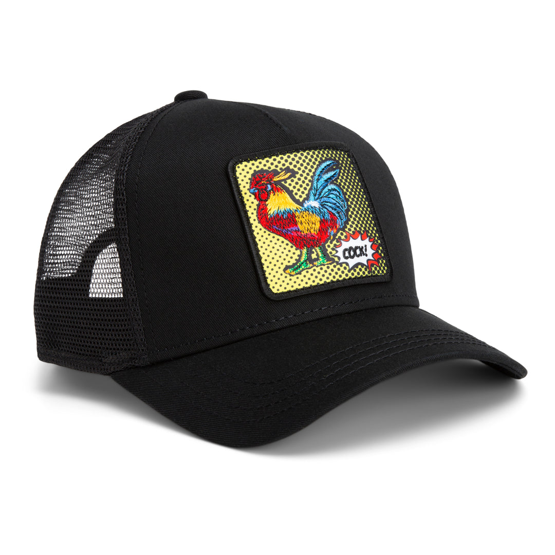 GOORIN POPART COCK ANIMAL TRUCKER HAT
