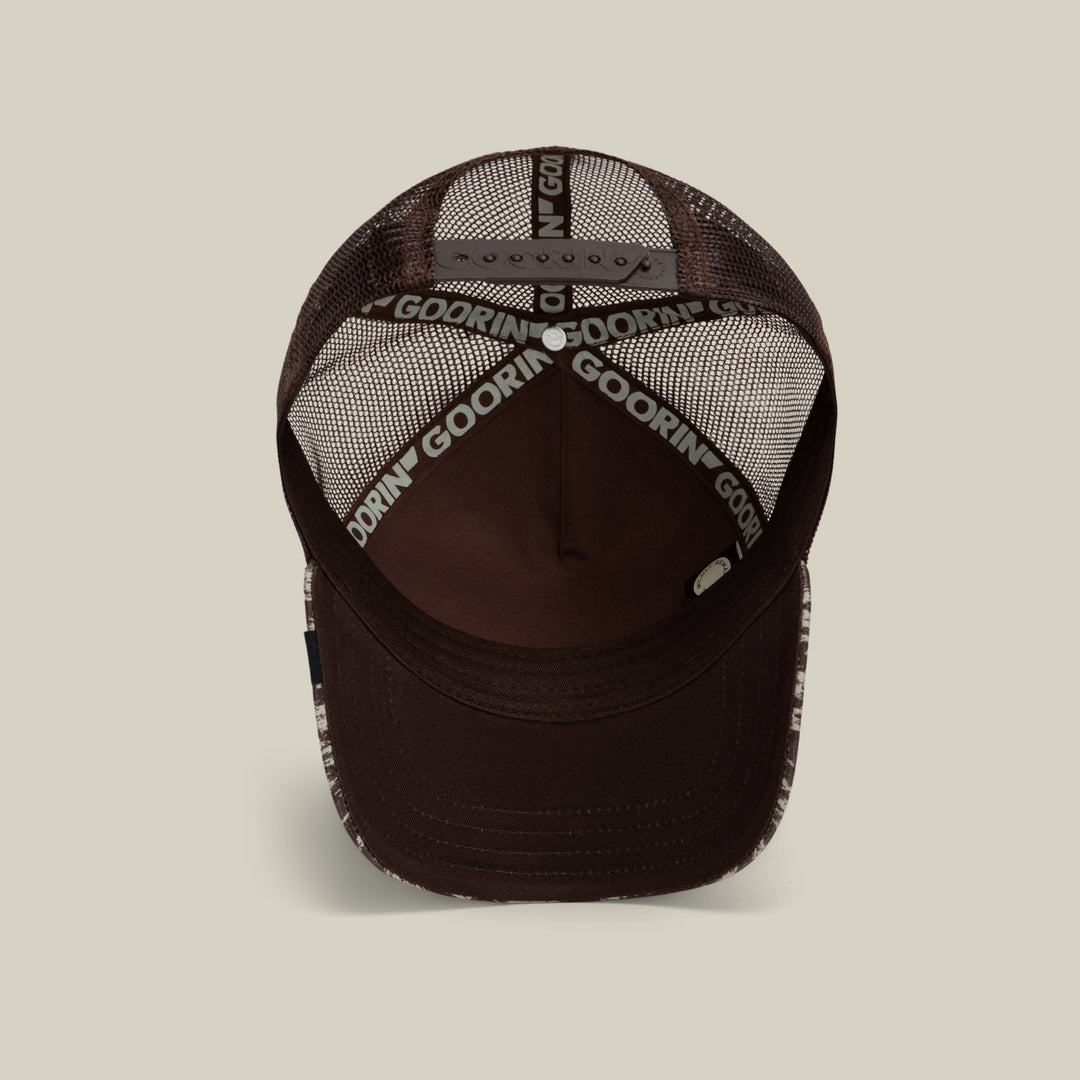 GOORIN CAMO ENGRAVED LOYAL DOG TRUCKER HAT