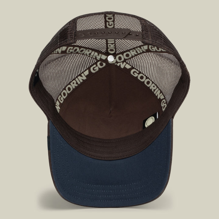 GOORIN OVER THE LINE NUTS  SQUIRREL TRUCKER HAT