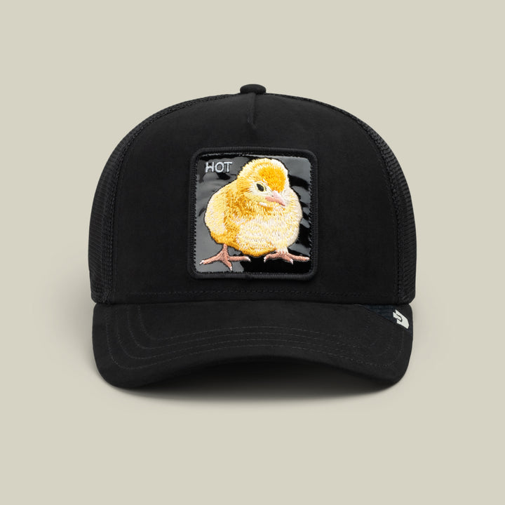 GOORIN BLACK OUT CHICK TRUCKER HAT
