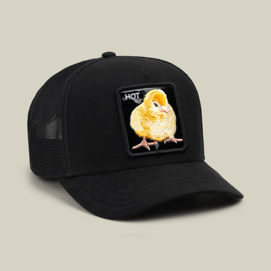 GOORIN BLACK OUT CHICK TRUCKER HAT