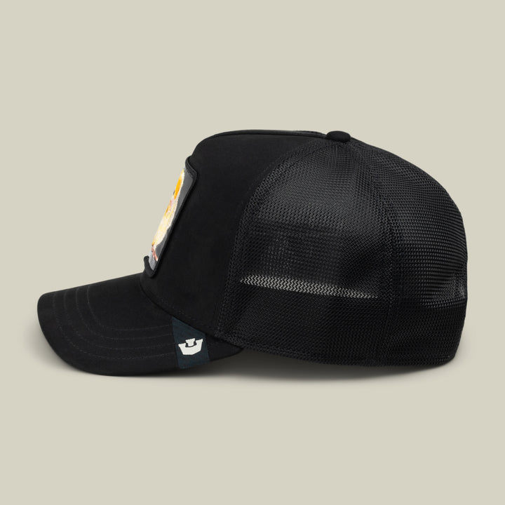 GOORIN BLACK OUT CHICK TRUCKER HAT