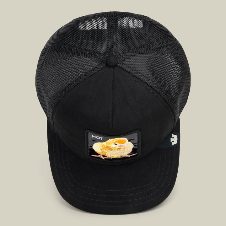 GOORIN BLACK OUT CHICK TRUCKER HAT