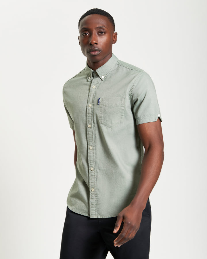BEN SHERMAN SIGNATURE OXFORD S/S SHIRT