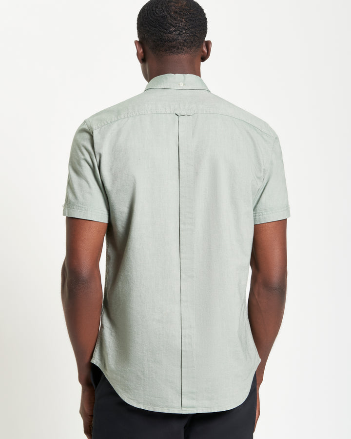 BEN SHERMAN SIGNATURE OXFORD S/S SHIRT