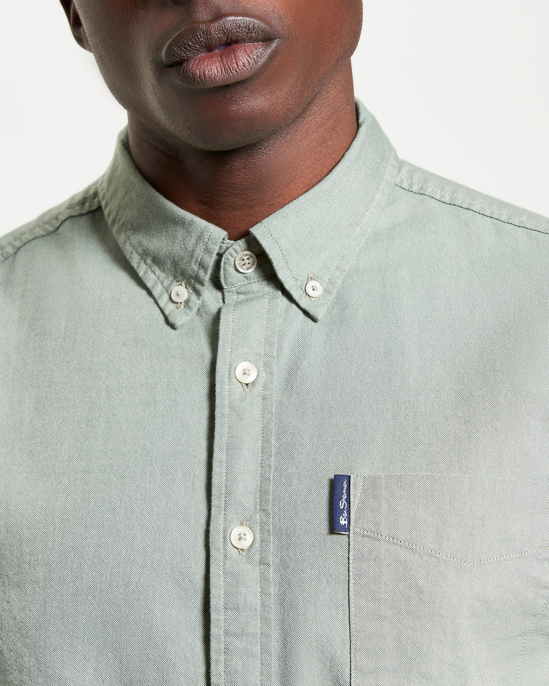 BEN SHERMAN SIGNATURE OXFORD S/S SHIRT
