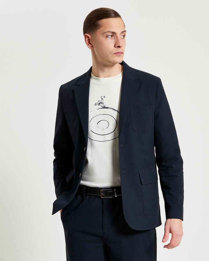 BEN SHERMAN SEERSUCKER BLAZER