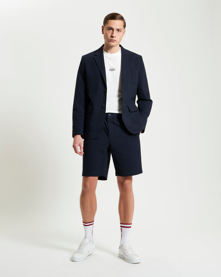 BEN SHERMAN SEERSUCKER RELAXED SHORT