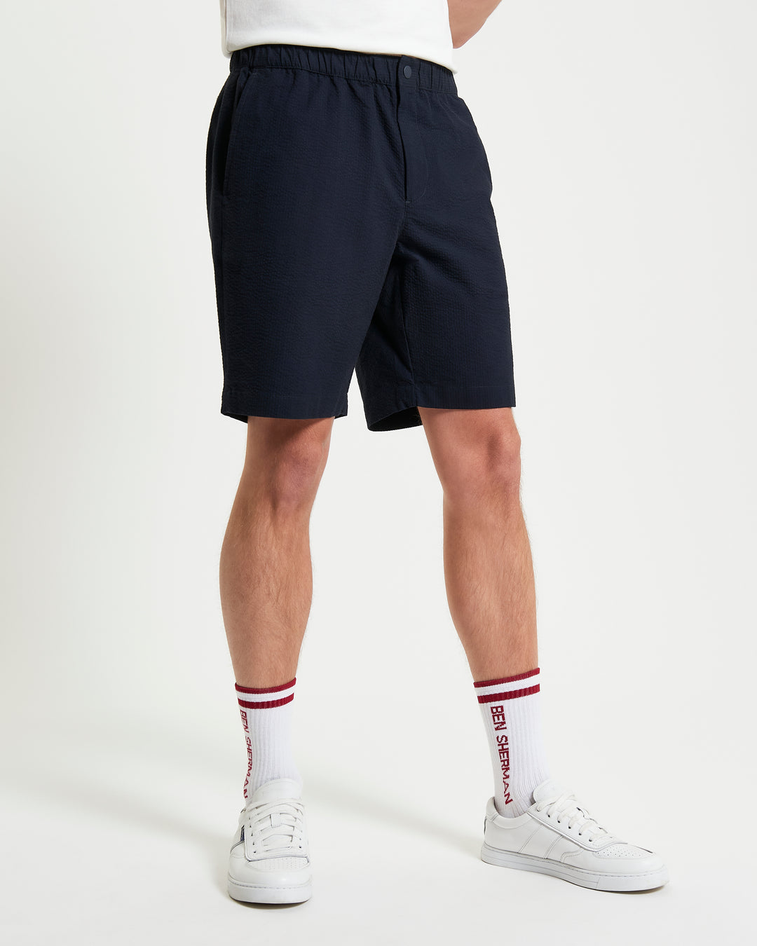 BEN SHERMAN SEERSUCKER RELAXED SHORT