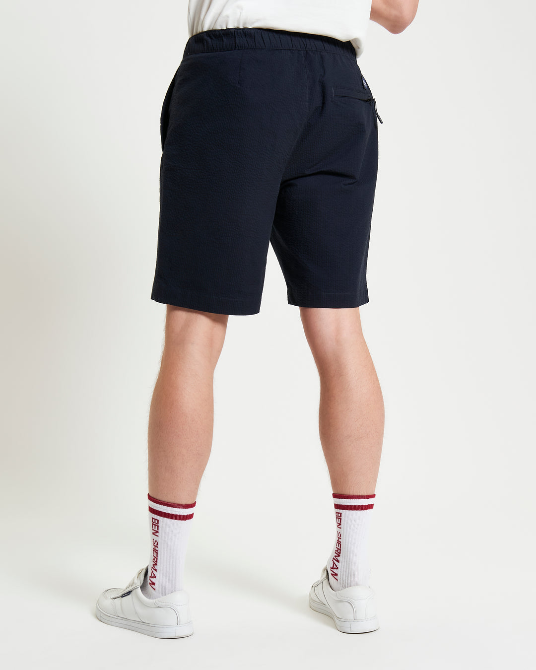 BEN SHERMAN SEERSUCKER RELAXED SHORT