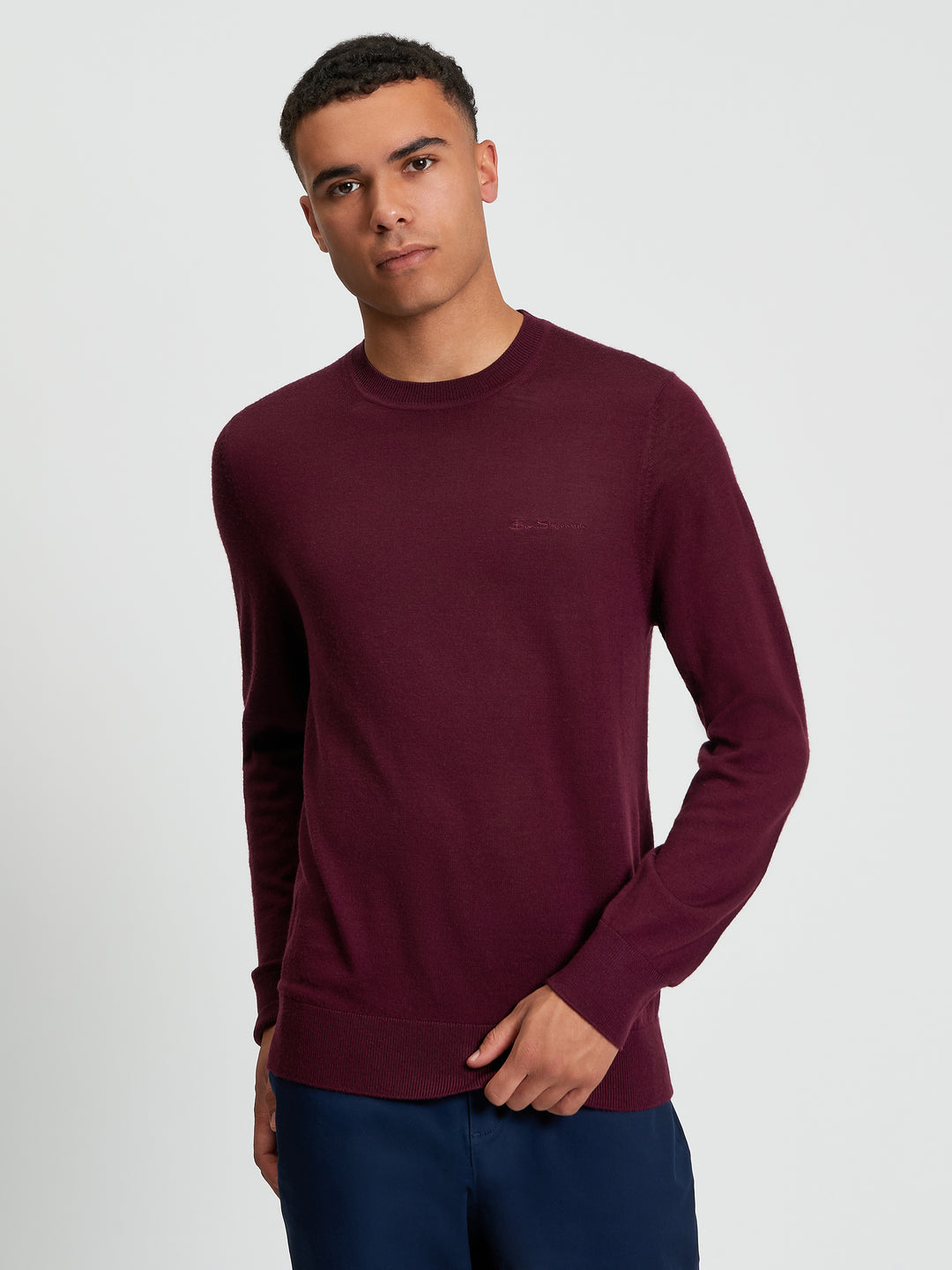 BEN SHERMAN MERINO CREW NECK KNIT