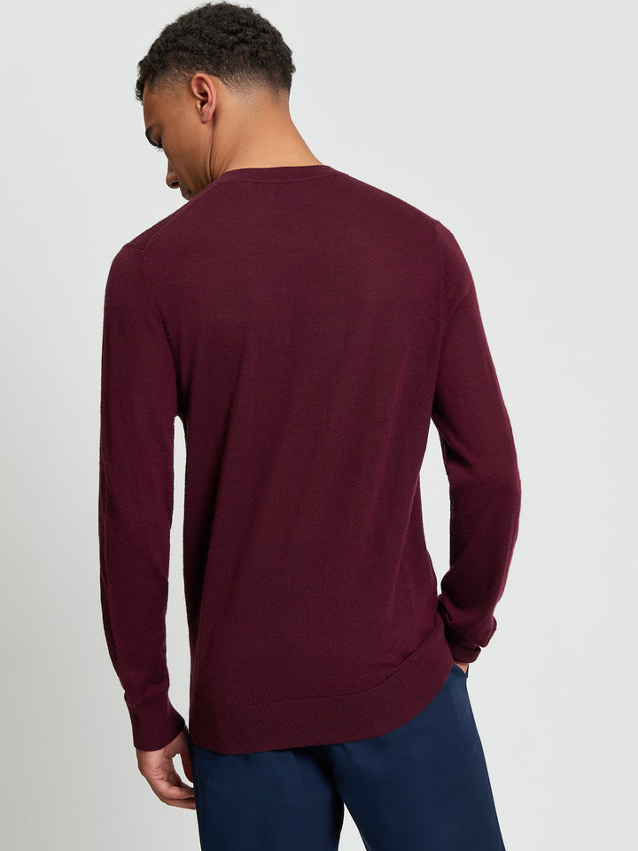 BEN SHERMAN MERINO CREW NECK KNIT