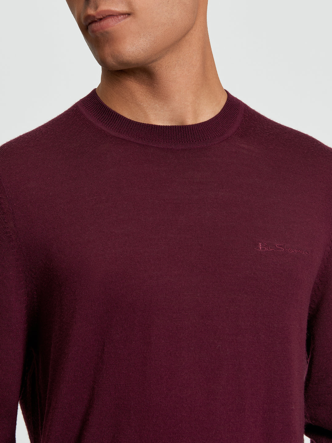 BEN SHERMAN MERINO CREW NECK KNIT