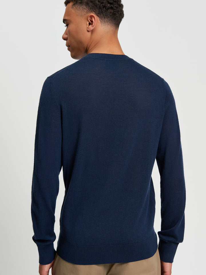 BEN SHERMAN MERINO CREW NECK KNIT
