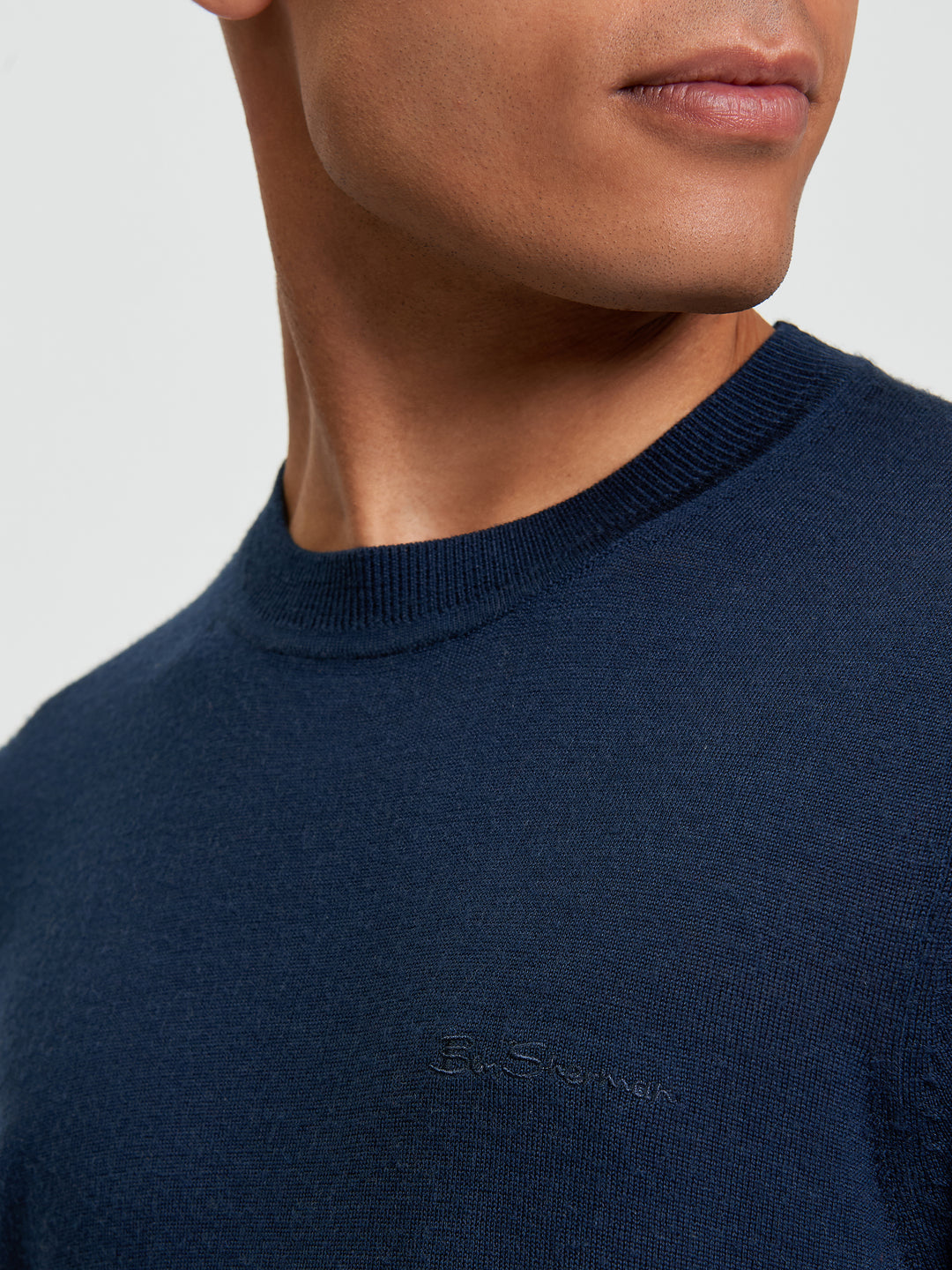 BEN SHERMAN MERINO CREW NECK KNIT