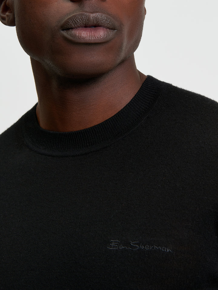 BEN SHERMAN MERINO CREW NECK KNIT