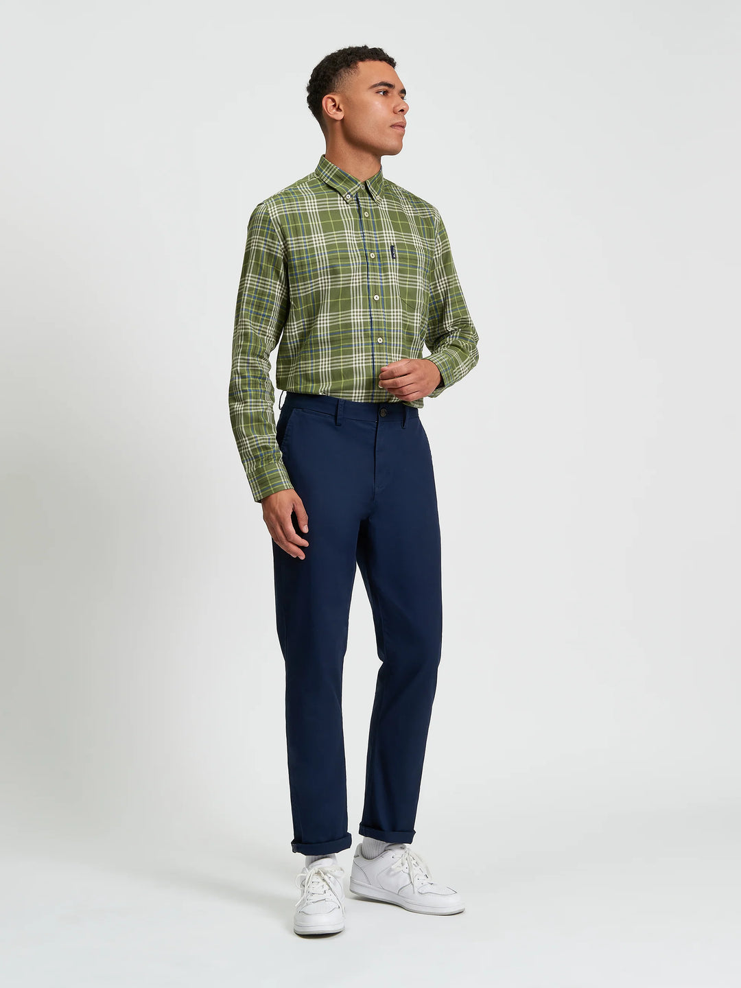 BEN SHERMAN MULTI CHECK LS SHIRT