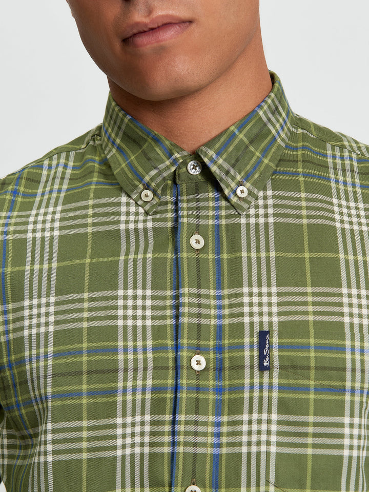 BEN SHERMAN MULTI CHECK LS SHIRT