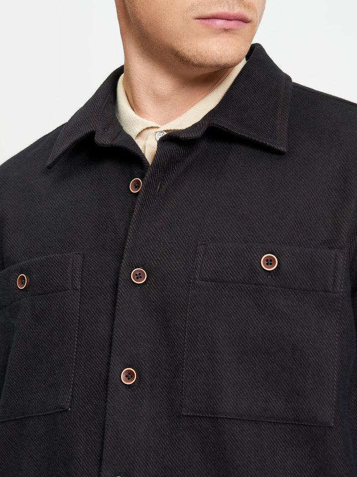 BEN SHERMAN BRUSHED OVERSHIRT