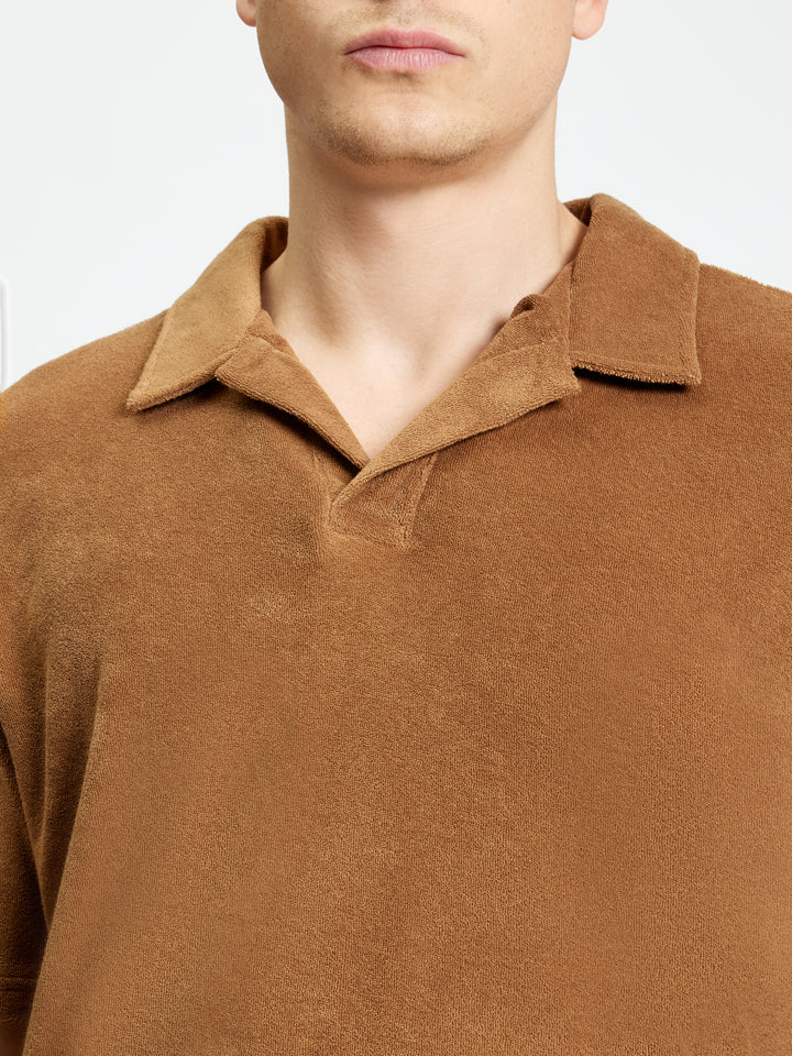 BEN SHERMAN TOWELLING POLO
