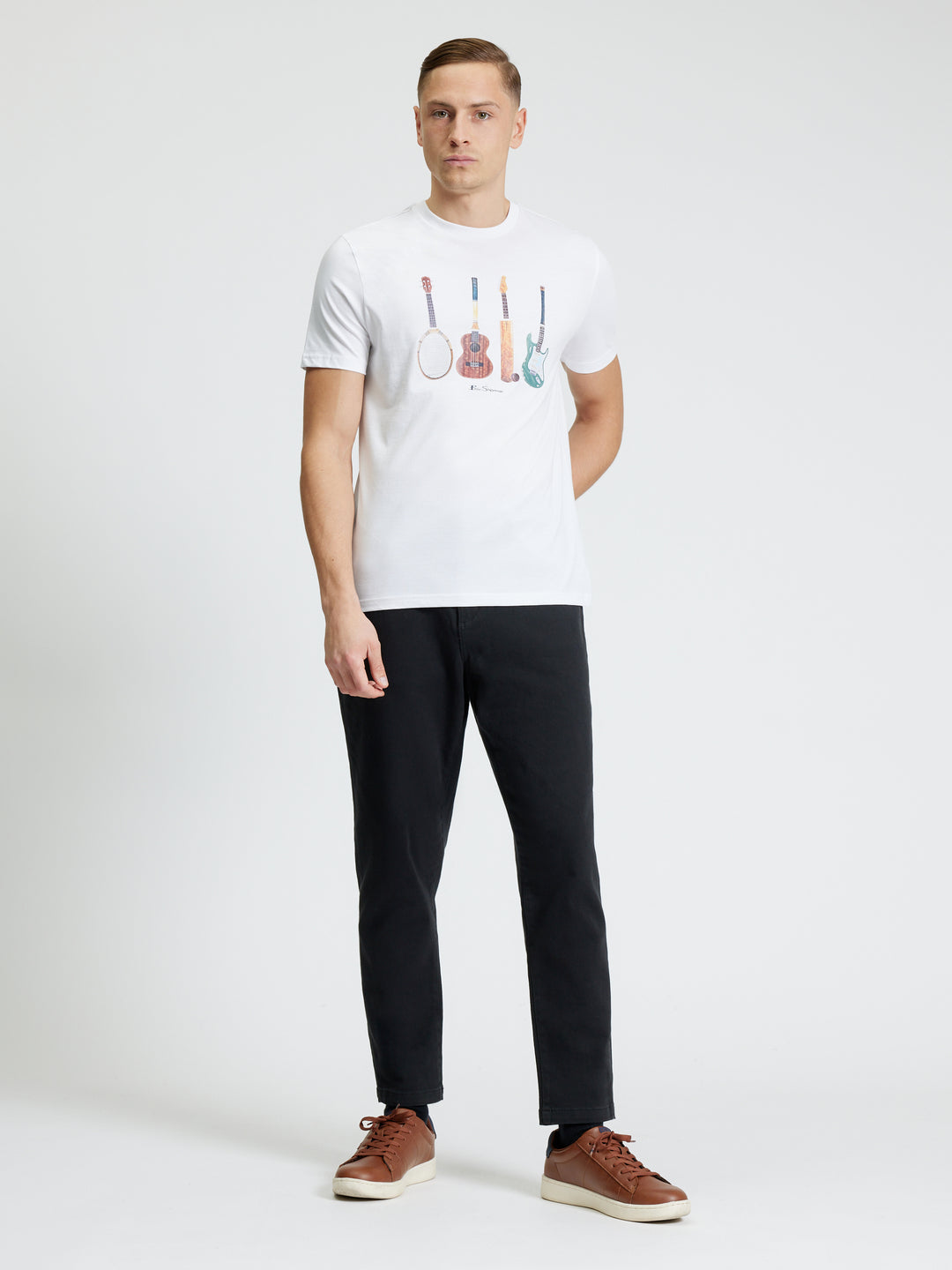 BEN SHERMAN JUMBLE GUITARS TEE