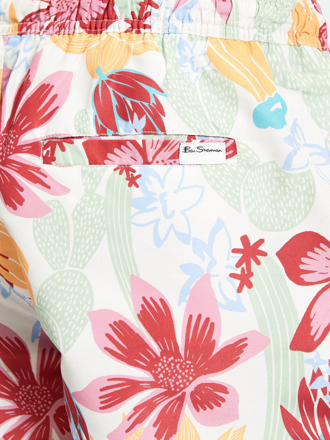 BEN SHERMAN CACTUS PRINT SWIMSHORT
