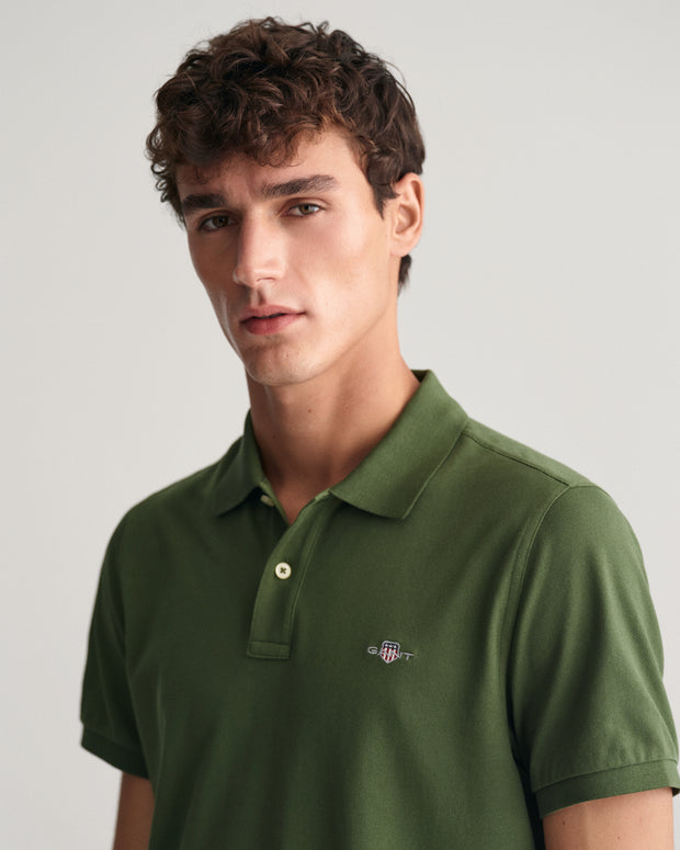 GANT REG SHIELD SS PIQUE POLO G2210