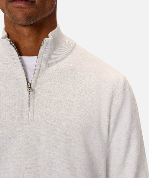 INDUSTRIE THE LAKEWOOD ZIP NECK KNIT