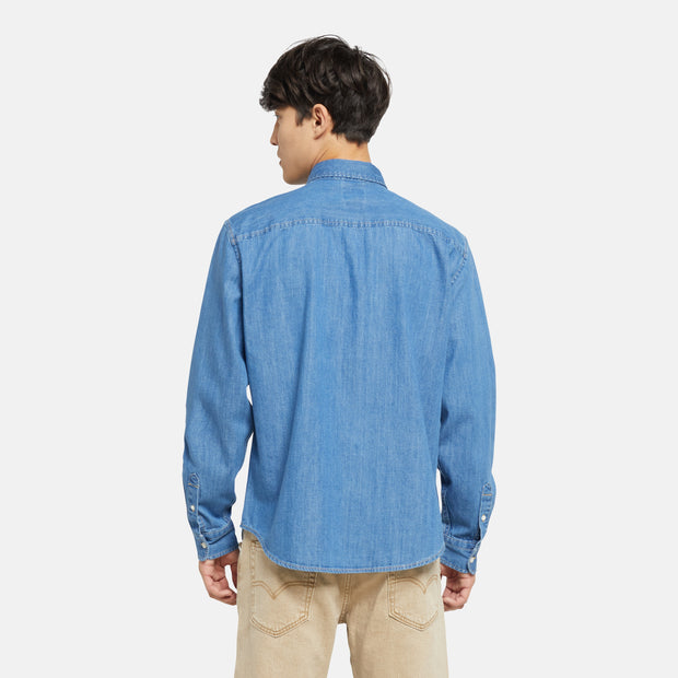 LEVI'S AUTHENTIC BUTTON DOWN WOODROW MID WASH