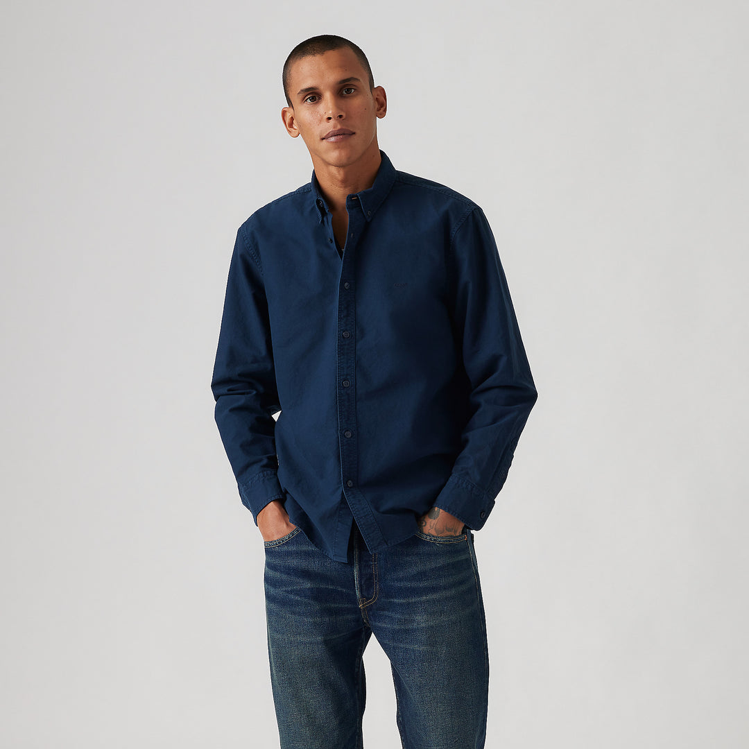 LEVI'S AUTHENTIC BUTTON DOWN LUCIO NAVY 0028