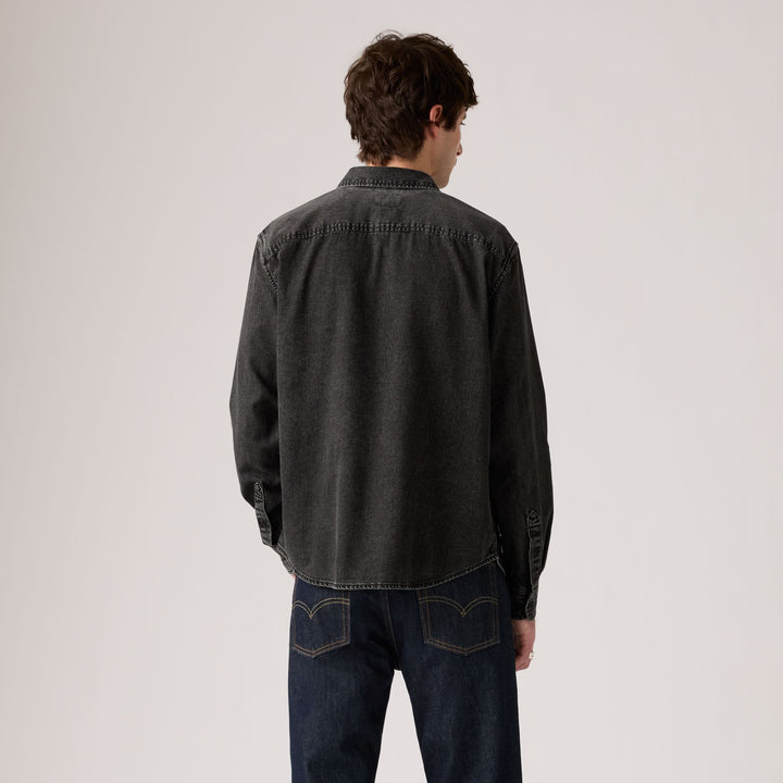 LEVI'S AUTHENTIC BUTTON DOWN GIZMO WASHED BLACK