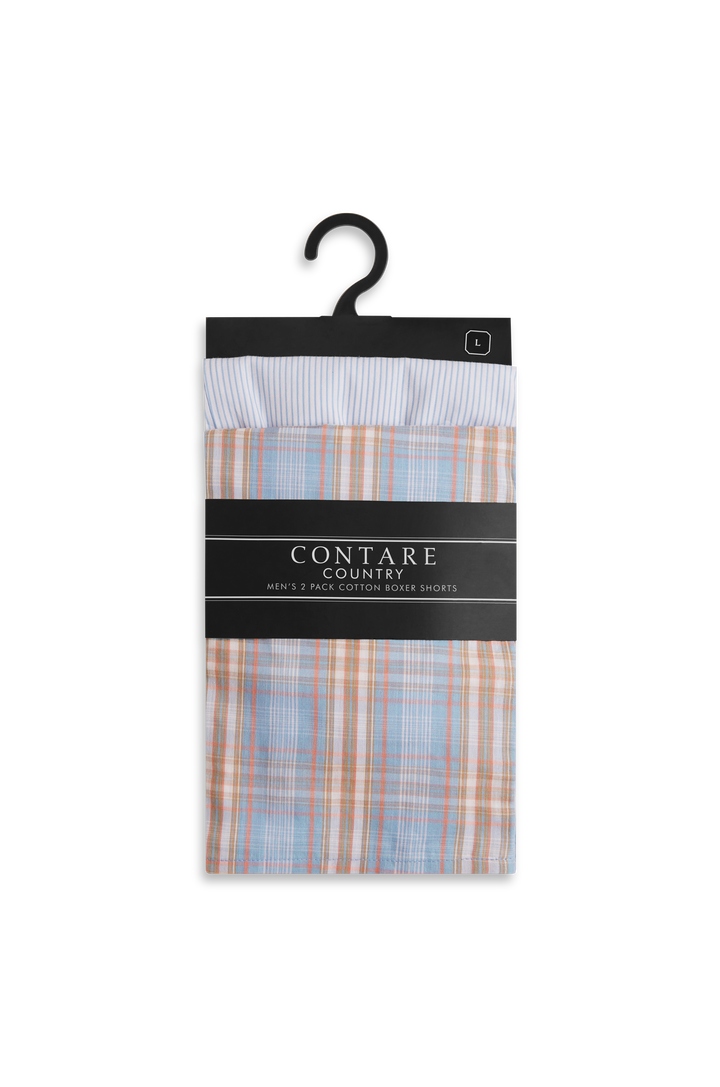 CONTARE 2 PACK BOXER SHORTS