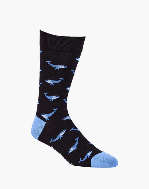 BAMBOOZLD WHALE BAMBOO SOCK