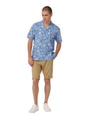 BEN SHERMAN AMALFI COAST CUBA SHIRT