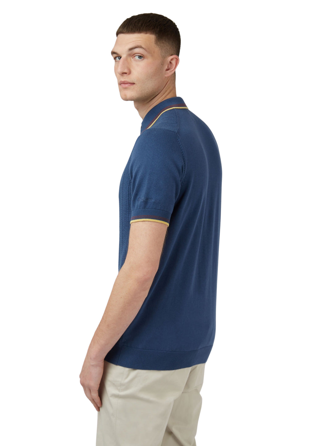 BEN SHERMAN TEXTURED POLO