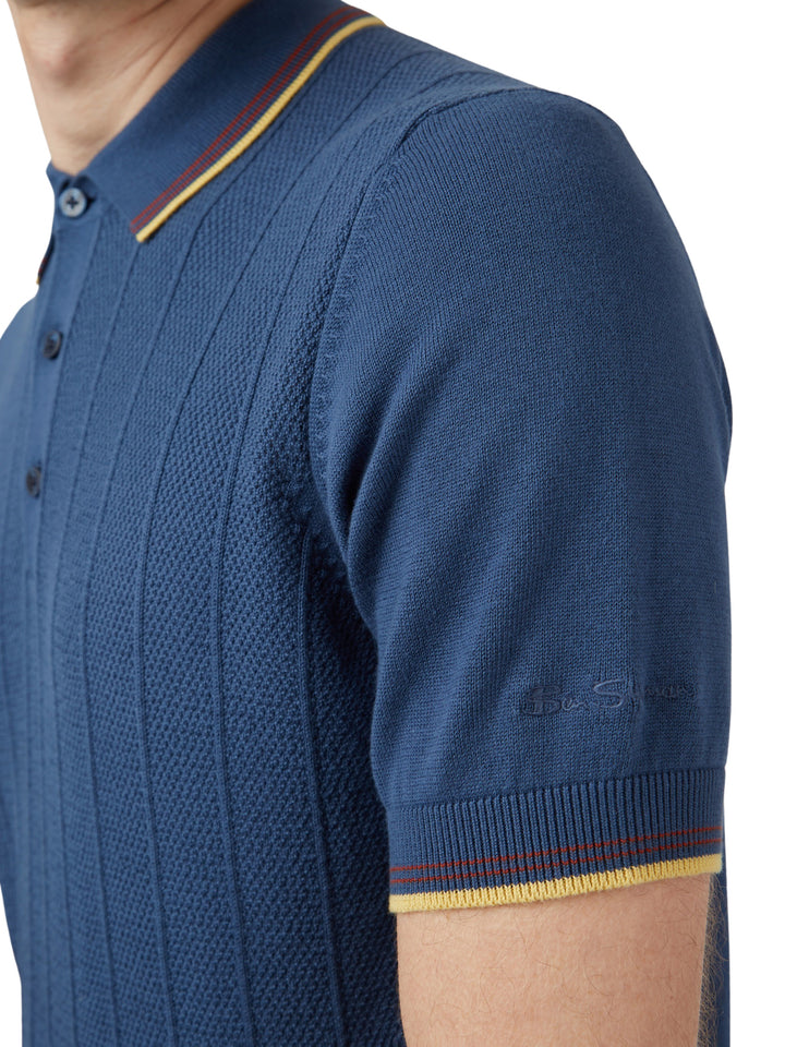 BEN SHERMAN TEXTURED POLO