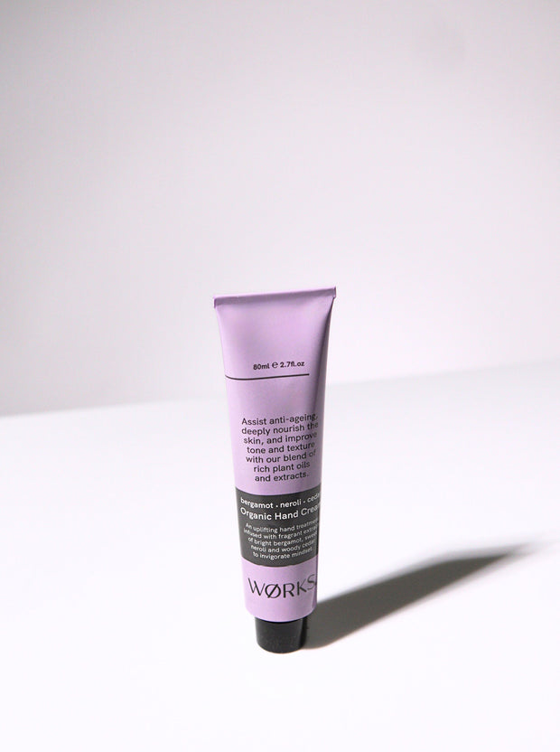 WORKS BERGAMOT HAND CREAM TUBE